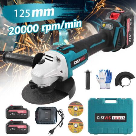 Cordless Angle Grinder | Powerful and Portable Cutting Solution